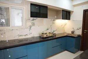 Kitchen in 3 BHK Apartment at Poulomi Avante, Kokapet – for Rent