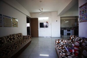 Living Room in 3 BHK Apartment at Vastral – for Sale