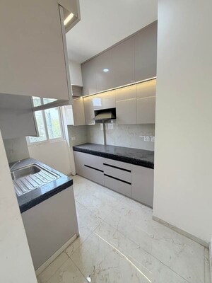 Kitchen in 2 BHK Builder Floor at New Gurgaon – for Rent