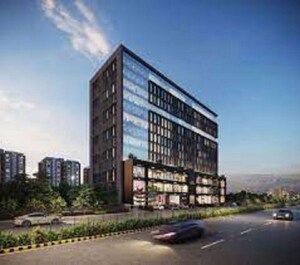  Office Space – Exterior View View at Aaron Spectra, Bodakdev - for Rent