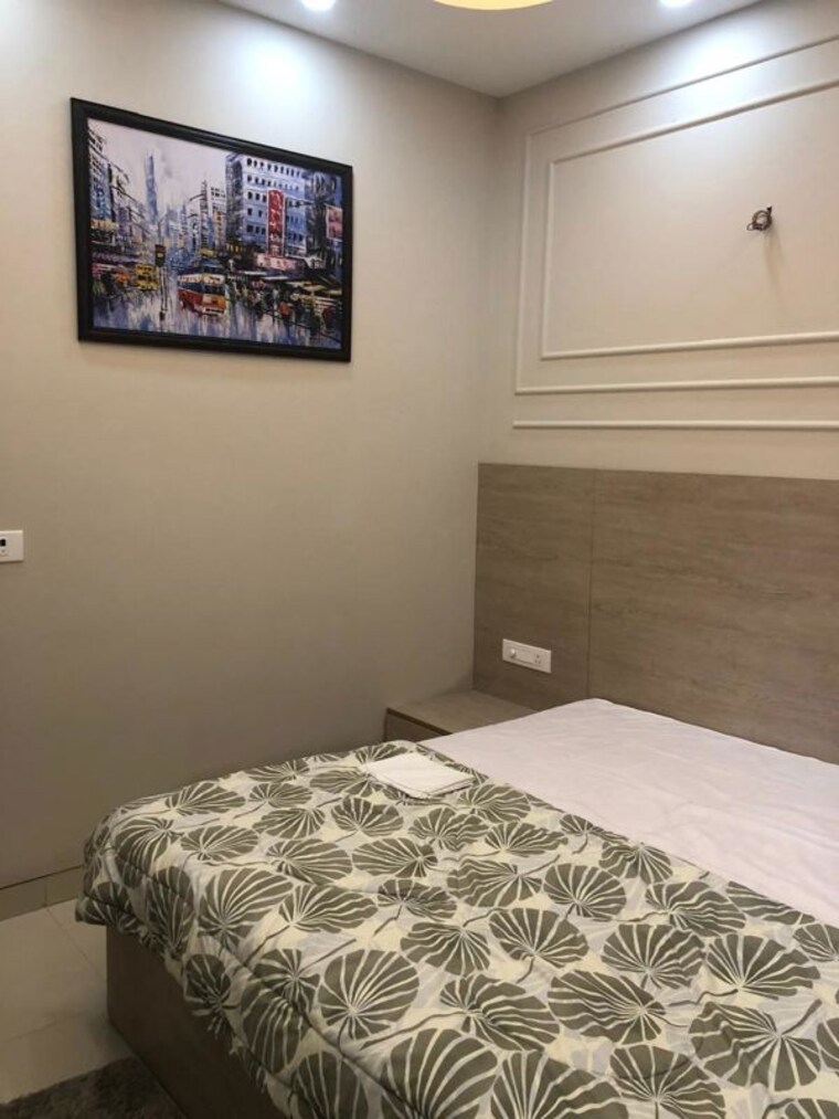 Bedroom, sushant lok i 1 Bedroom 100 Sq.Yd. Builder Floor In Sushant Lok I Gurgaon 10587419