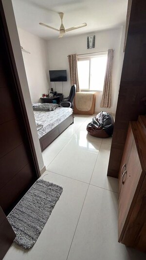 Balcony in 3 BHK Apartment at Vajram Tiara, Yelahanka – for Rent
