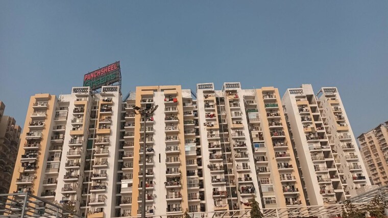 Exterior View, panchsheel-greens 2 Bedroom 975 Sq.Ft. Apartment In Sector 16 Greater Noida Greater Noida 10587446