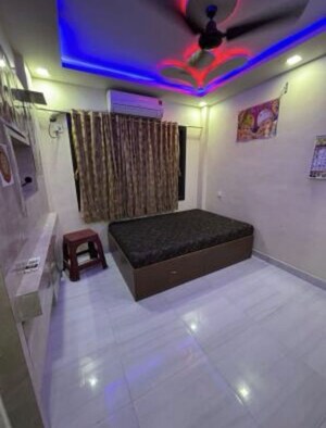 Bedroom in 2 BHK Apartment at Vastu Anand Apartment, Kalwa – for Rent