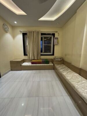 Bedroom in 2 BHK Apartment at Vastu Anand Apartment, Kalwa – for Rent