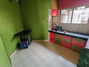 Kitchen in 1 RK Apartment at Vanaz Corner, Kothrud – for Rent