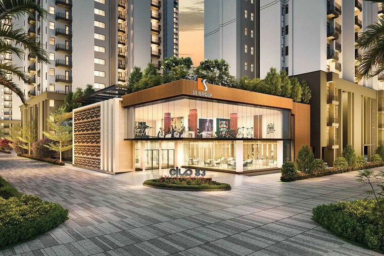 Exterior View, ss-cendana 3 Bedroom 1850 Sq.Ft. Apartment In Sector 83 Gurgaon 10571818
