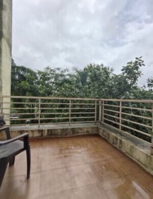 Balcony in 2 BHK Apartment at Mayurs Nature Glory, Kalwa – for Rent
