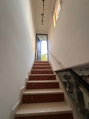 Staircase in 4 BHK Builder Floor at Greater Kailash I – for Sale
