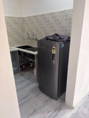Kitchen in 2 BHK Builder Floor at Mahendru Enclave – for Rent