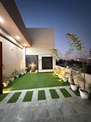 Terrace in 5 BHK Independent House at Dronpuri – for Sale