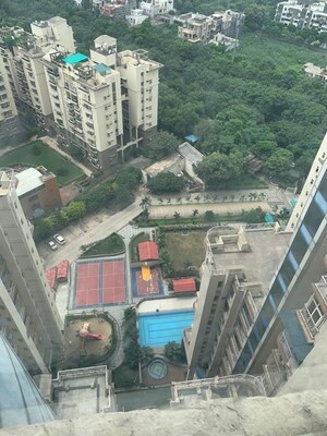 2 BHK Apartment – Exterior View View at Amrapali Eden Park, Sector 50 - for Rent