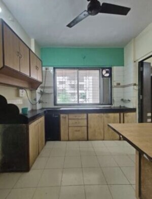 Kitchen in 2 BHK Apartment at Vastu Anand Apartment, Kalwa – for Rent