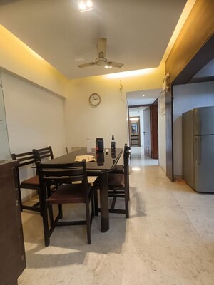 Living Room in 3 BHK Apartment at Summit Apartment, Goregaon East – for Rent