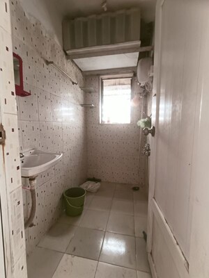 Bathroom in 1 BHK Apartment at Royal Palms Diamond Isle Phase III, Goregaon East – for Rent