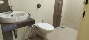Bathroom in 2 BHK Apartment at Silver Bell, Mulund West – for Rent