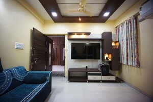 Living Room in 3 BHK Apartment at Vastral – for Sale