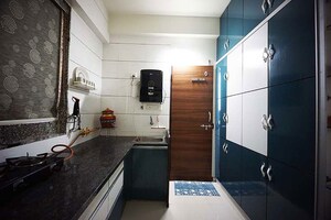 Kitchen in 3 BHK Apartment at Vastral – for Sale