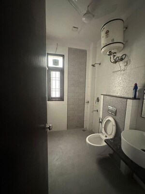 Bathroom in 2 BHK Builder Floor at Kohli One Malibu Town, Sector 47 – for Rent