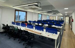 Team Area in  Office Space at Dynasty Business Park, Andheri East – for Rent