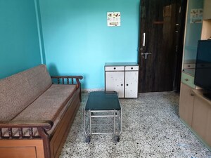 Living Room in 1 BHK Apartment at Yashwant Residency, Bhandup East – for Rent