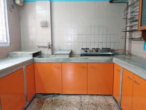 Kitchen in 1 BHK Apartment at Yashwant Residency, Bhandup East – for Rent