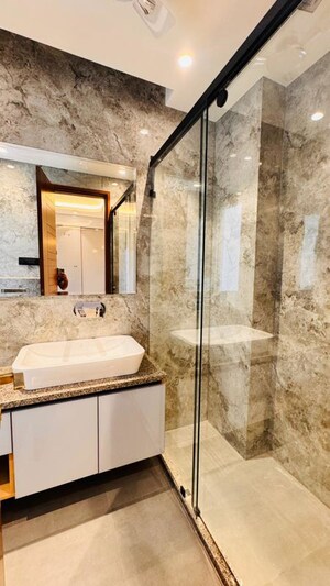 Bathroom in 3.5 BHK Builder Floor at Ansal API Versalia, Sector 67a – for Sale