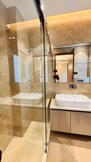Bathroom in 3.5 BHK Builder Floor at Ansal API Versalia, Sector 67a – for Sale