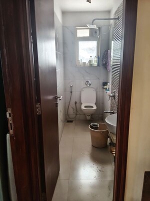 Bathroom in 2 BHK Apartment at Vijay Khetan Krishna Residences, Andheri East – for Rent