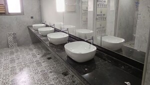 Bathroom in  Office Space at Chakala – for Rent