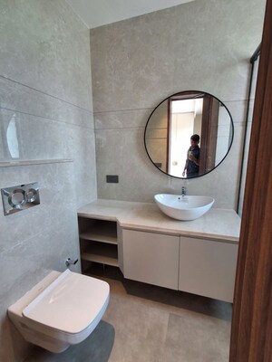 Bathroom in 4 BHK Builder Floor at Unitech Greenwood City Apartment, Sector 45 – for Sale