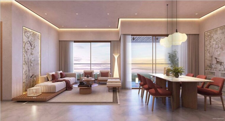 Living Room, vastrapur 3 Bedroom 2600 Sq.Ft. Apartment In Vastrapur Ahmedabad 10586755