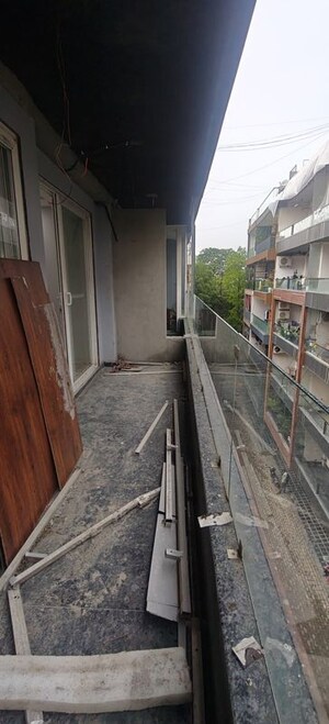 Balcony in 3 BHK Builder Floor at Chattarpur – for Sale