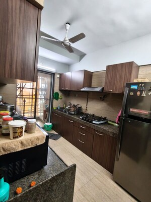 Kitchen in 3 BHK Apartment at HDIL Metropolis Residences, Andheri West – for Rent