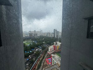 Balcony in 2 BHK Apartment at Raymond Ten X Habitat, Pokhran Road No Two – for Rent
