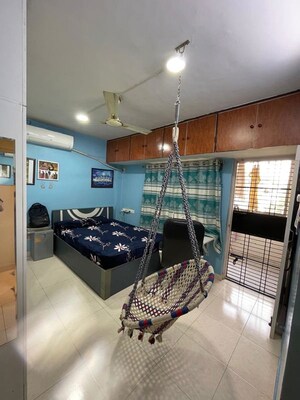 Living Room in 2 BHK Apartment at Shanti Heights, Kothrud – for Rent