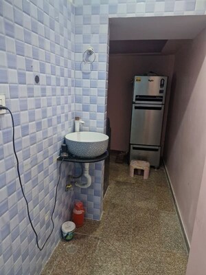 Bathroom in 1 BHK Apartment at Shree Gurudutt CHS, Seawoods – for Rent