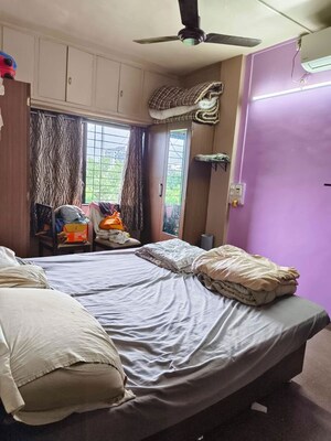 Bedroom in 2 BHK Apartment at Shri Chintamani Apartment, Kothrud – for Rent