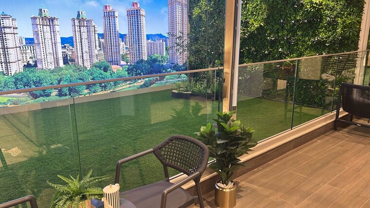 Balcony, hiranandani-empress-hill 3 Bedroom 2100 Sq.Ft. Apartment In Powai Mumbai 10587818