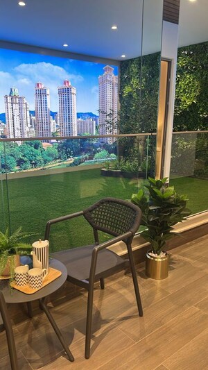 Balcony in 3 BHK Apartment at Hiranandani Empress Hill, Powai – for Sale