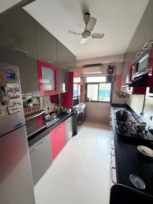 Kitchen in 2 BHK Apartment at Kabra Nandanwadi, Goregaon West – for Sale