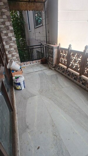 Balcony in 3 BHK Builder Floor at Lajpat Nagar 4 – for Rent