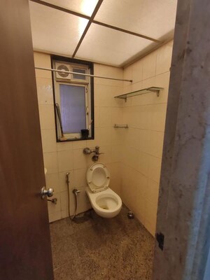 Bathroom in 3 BHK Apartment at Evershine Jewel, Khar West – for Rent