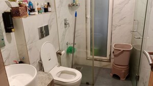 Bathroom in 3 BHK Apartment at Bandra West – for Rent