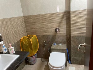 Bathroom in 3 BHK Apartment at Sahaj Sorrento, Santacruz West – for Rent