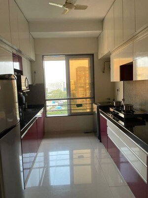 Kitchen in 3 BHK Apartment at Sahaj Sorrento, Santacruz West – for Rent
