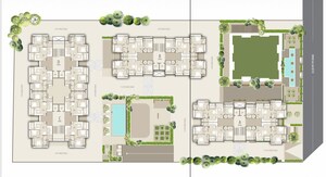 Master Plan in 3 BHK Apartment at Shyaswa Savera Prarambh, Ghuma – for Sale