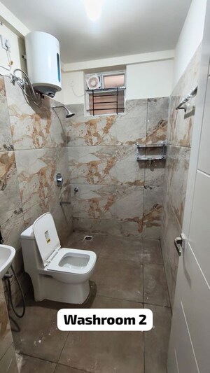 Bathroom in 3 BHK Apartment at Whitefield – for Rent
