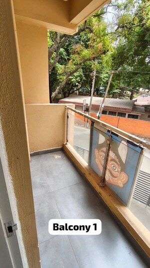 Balcony in 3 BHK Apartment at Whitefield – for Rent