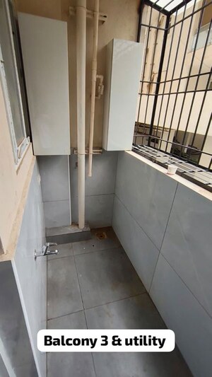 Balcony in 3 BHK Apartment at Whitefield – for Rent